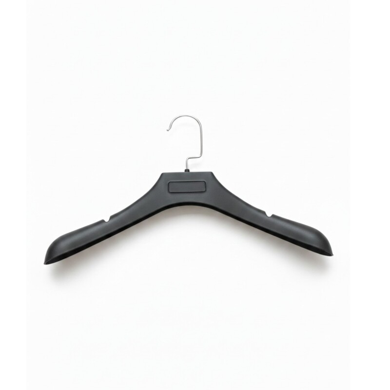 PERCHA PLAST NEGRA 37X14CM Unica