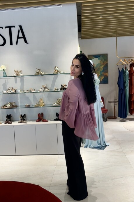 Blusa Doris Rosa viejo