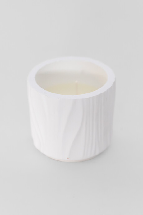 Vela Aromática Marble, Vaso Color Unico