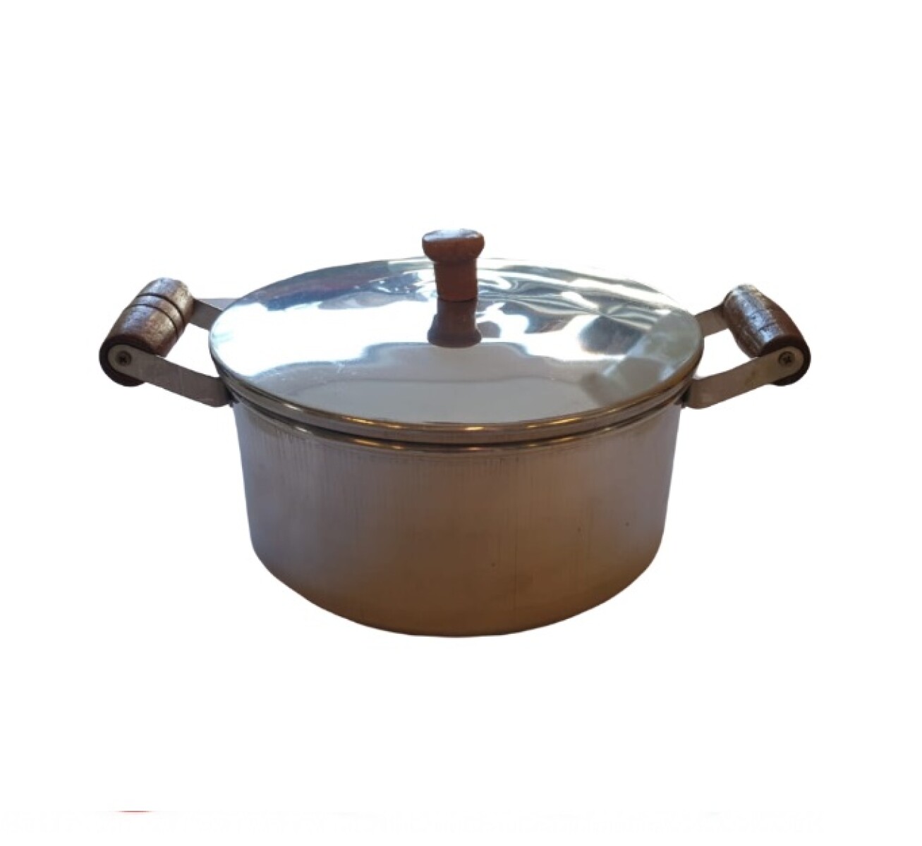 Cacerola con mango de madera 