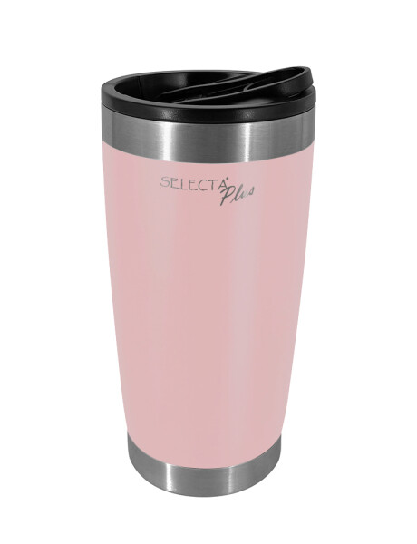 VASO TERMICO C/DESTAPADOR AC.INOX 560ML ROSA VASO TERMICO C/DESTAPADOR AC.INOX 560ML ROSA
