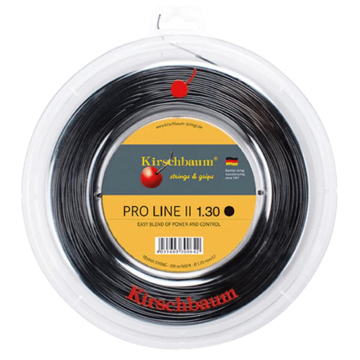 Rollo De Encordado Para Raqueta De Tenis Kirschbaum Pro Line II - 1.30 mm 