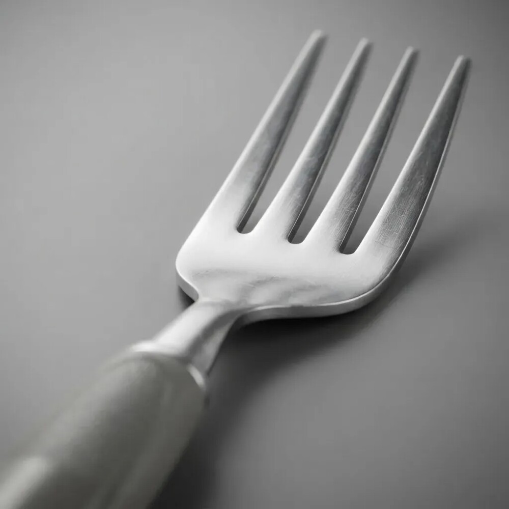 Set 3+1 Tenedor mango plástico gris KUTT KU002C4 Set 3+1 Tenedor mango plástico gris KUTT KU002C4