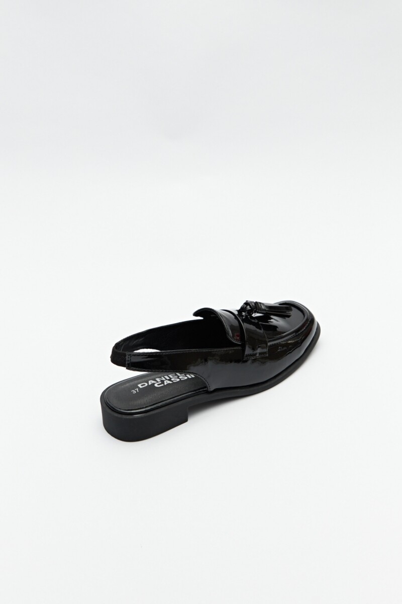 ZUECO BARONESSE Charol Negro