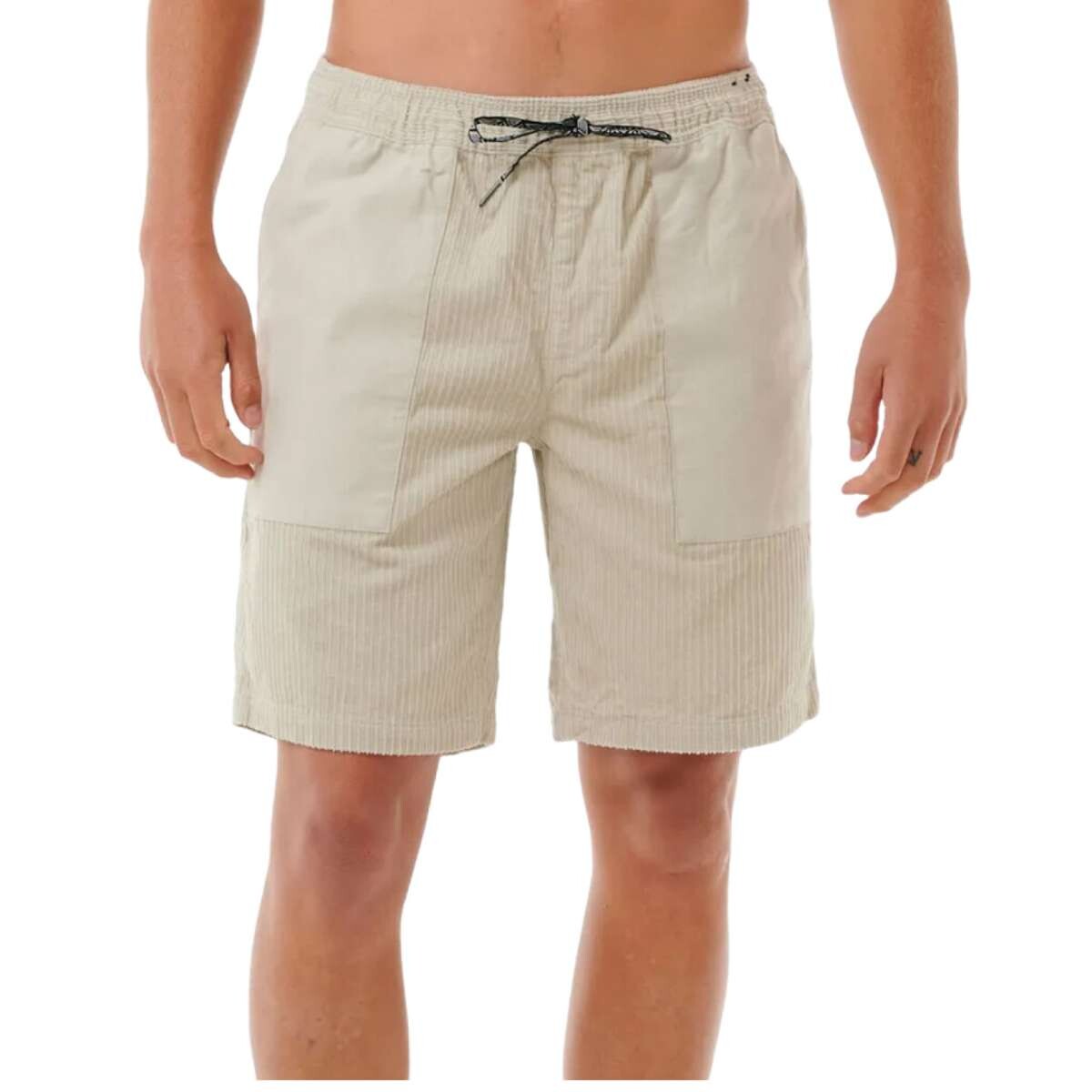 Bermuda Rip Curl Fade Out Cord Volley - Beige 