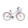 Bicicleta Mystic - Rodado 24 - Baccio Gris / Fucsia