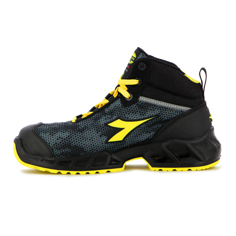 Diadora Ind M - Shark Shark Stable Impact Mid S3 Src Esd Negro-gris