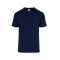 Camiseta a la base peso medio Azul marino