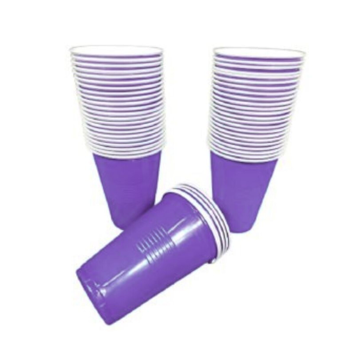 Vaso 500ml Diferentes colores x50un - Violeta 