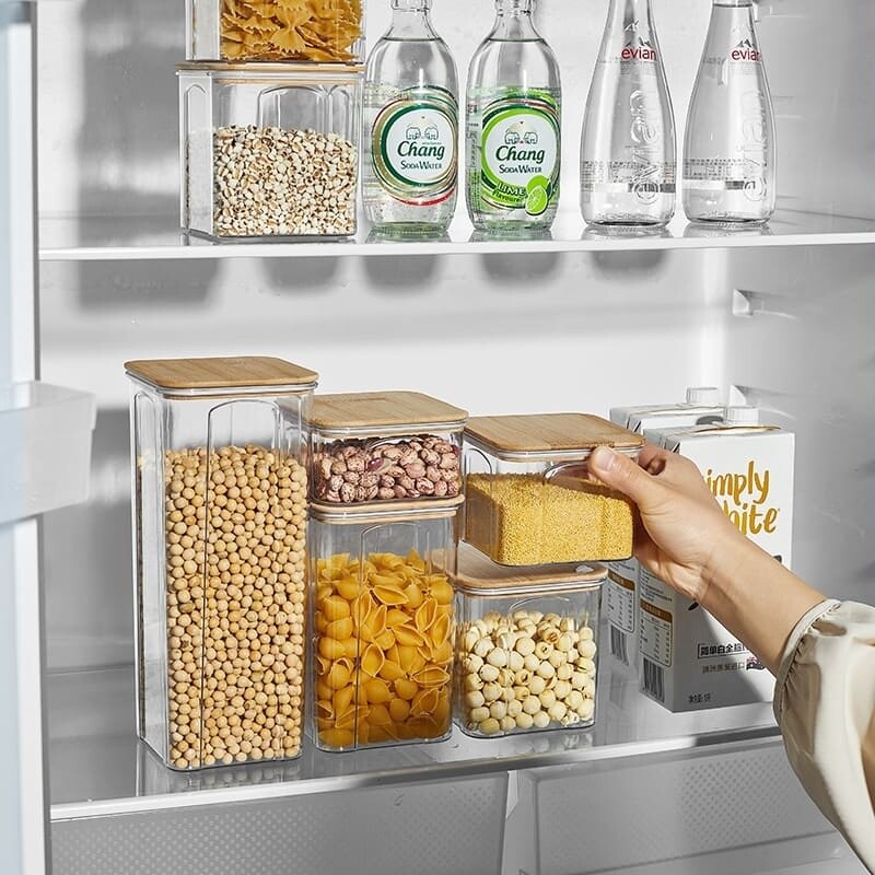 Contenedor recipiente rectangular 900ml Contenedor recipiente rectangular 900ml
