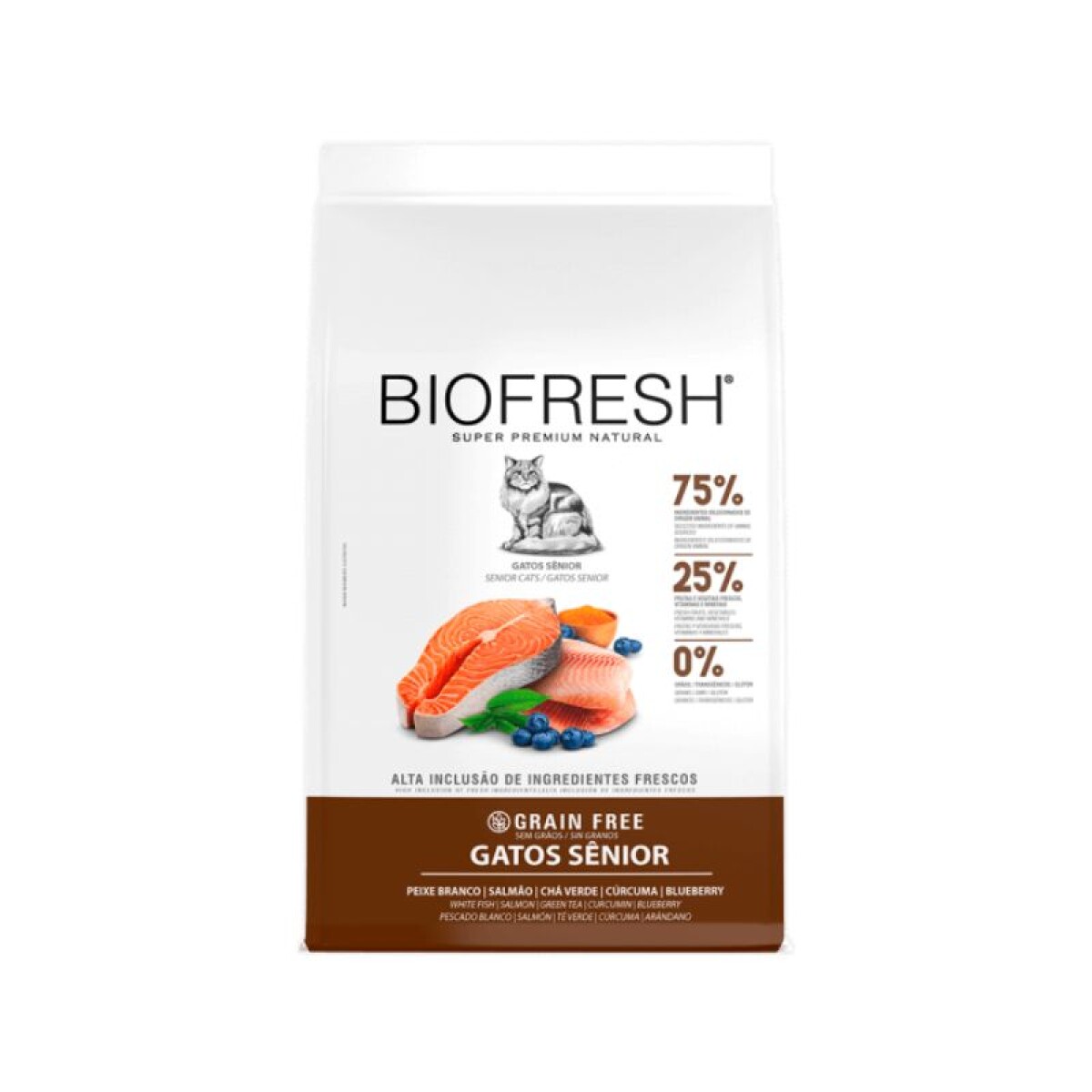 BIOFRESH GATOS SENIOR (Pescado blanco y salmón) 1.5 kg - Biofresh Gatos Senior (pescado Blanco Y Salmón) 1.5 Kg 