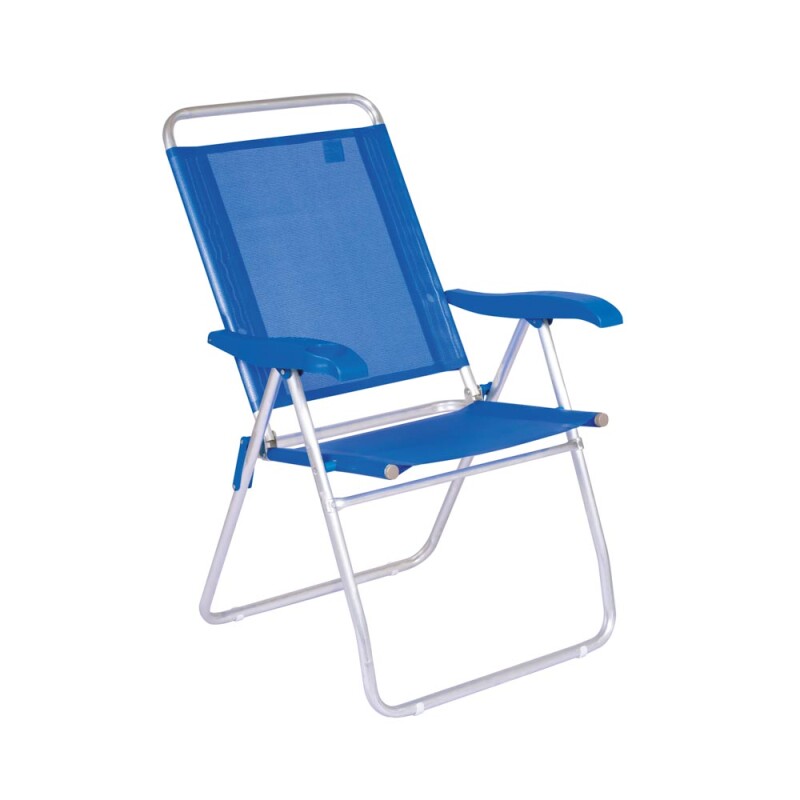 Silla Alta Boreal 4 Posciones Aluminio AZUL CLARO