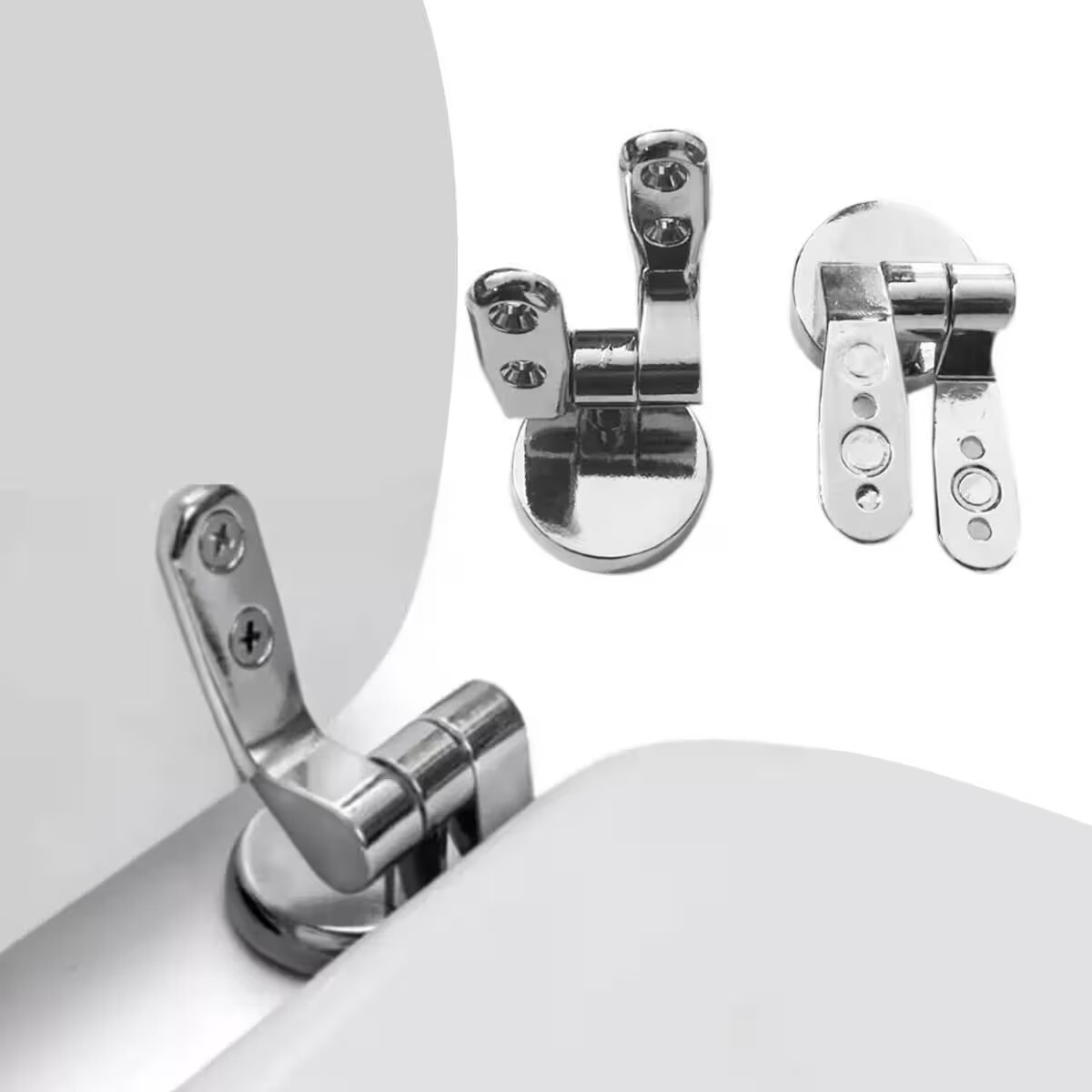 Herraje Metálico Para Tapa De Madera 