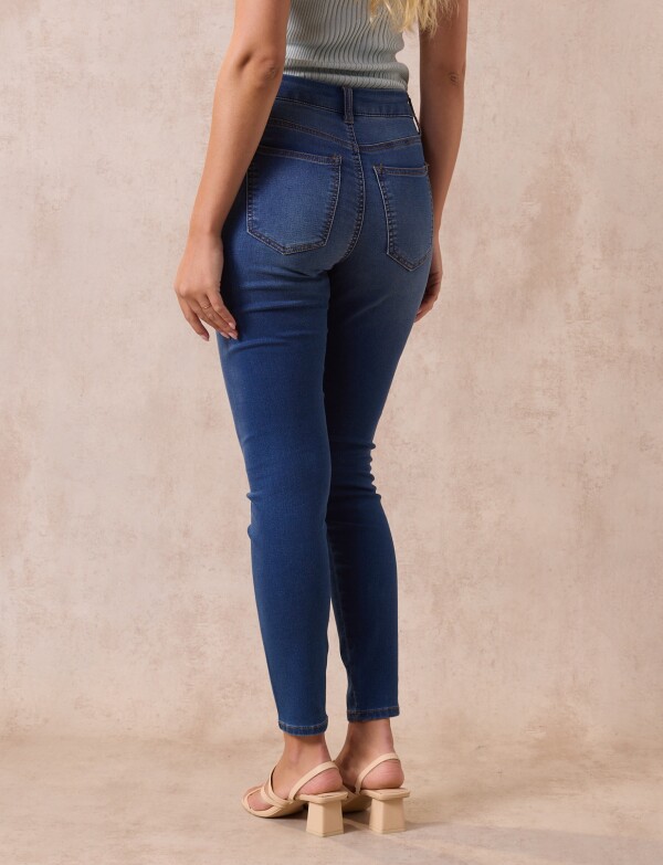 Jean Skinny Seamless JEAN OSCURO