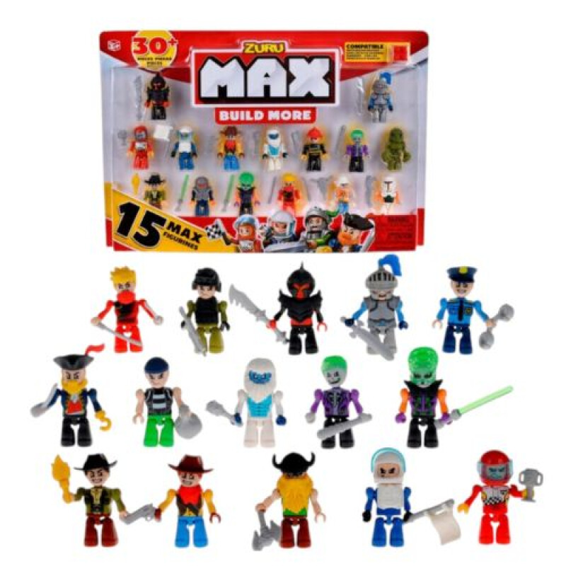 Figuras de construccion x15 - MAX Figuras De Construccion X15 - Max