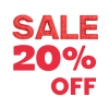 SALE 20%OFF