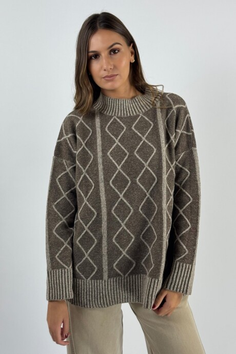 SWEATER RINGO Marron