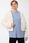 Campera Teddy Blanco