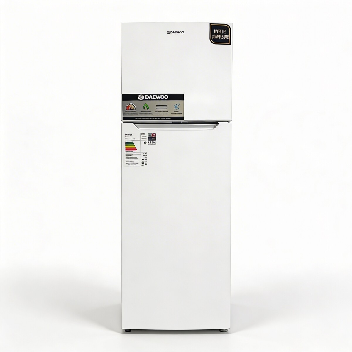 Heladera con freezer Daewoo | Inverter | No Frost | Color blanco 