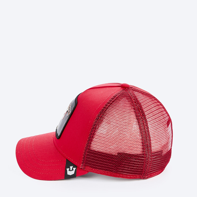 Gorra Goorin Bros Trucker Baseball - The King Cobra Rojo