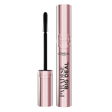 Máscara de Pestañas L'Oréal Paris Paradise Big Deal Black Brown Washable 10ml Máscara de Pestañas L'Oréal Paris Paradise Big Deal Black Brown Washable 10ml