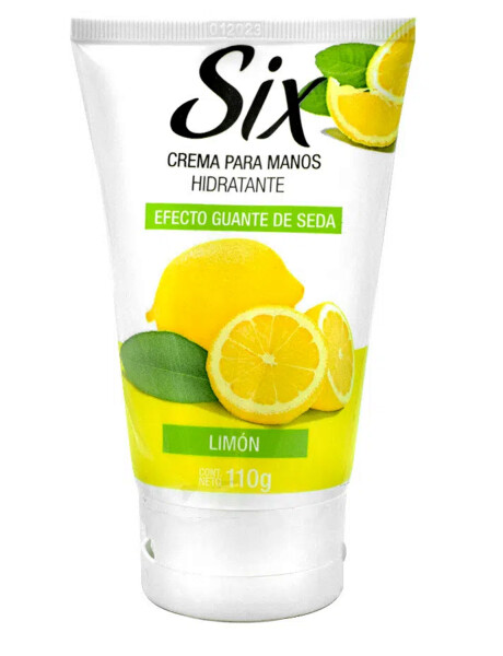 Crema hidratante para manos Six 110gr Limón