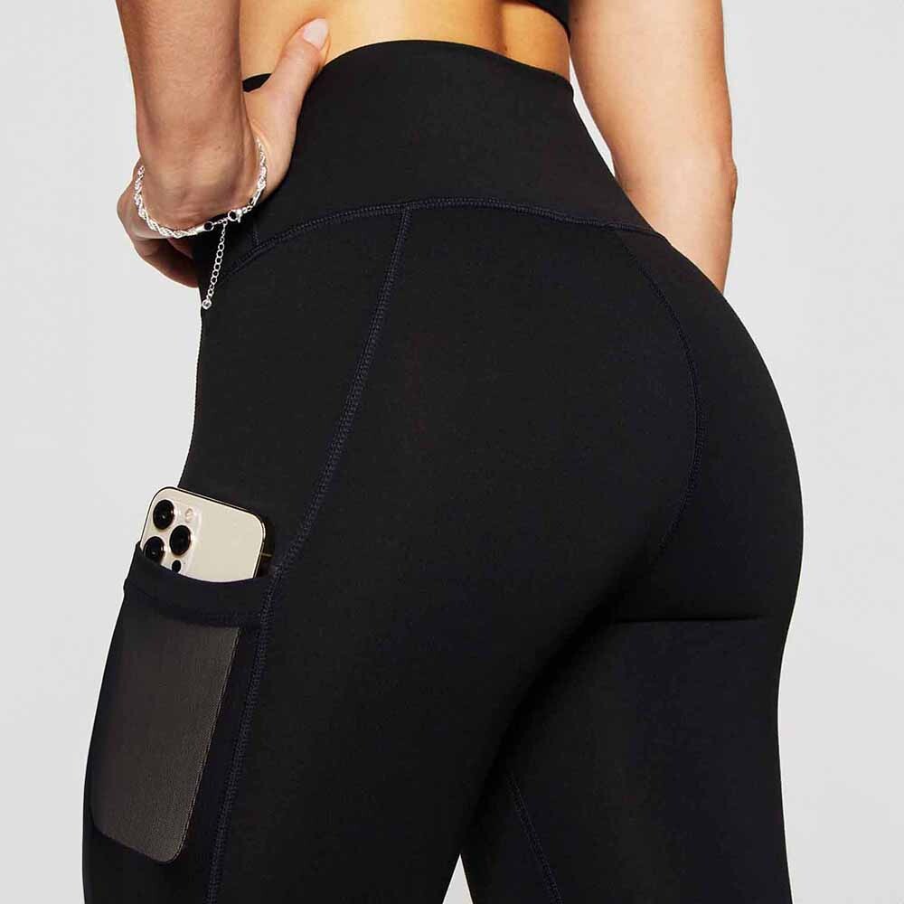 Leggings On-The-Go PowerHold High-Waisted Mujer Black