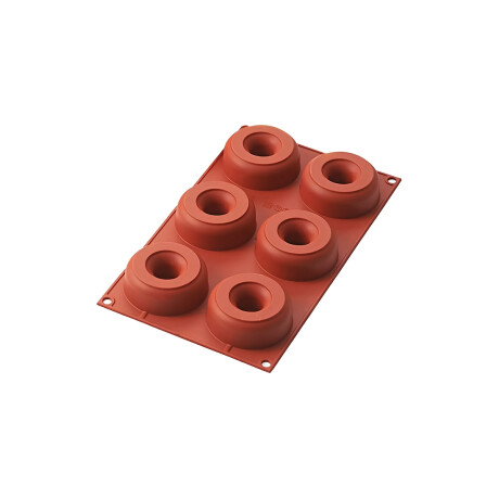 Molde para Donas de Silicona 7.5 cm Molde para Donas de Silicona 7.5 cm
