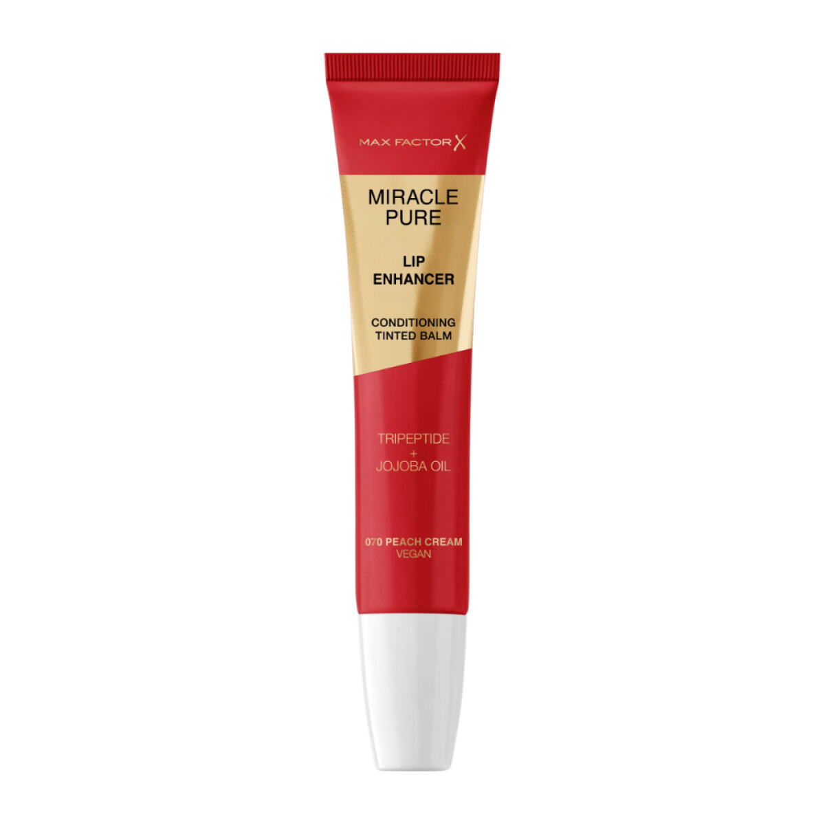 Bálsamo Labial Max Factor Miracle Pure Lip Enhancer Hidratante N°070 Peach Cream 