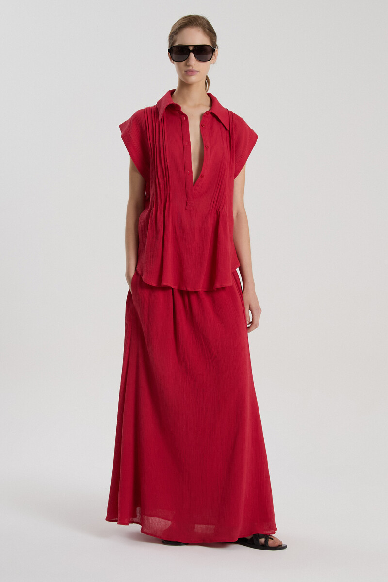 CAMISA CACHI Rojo