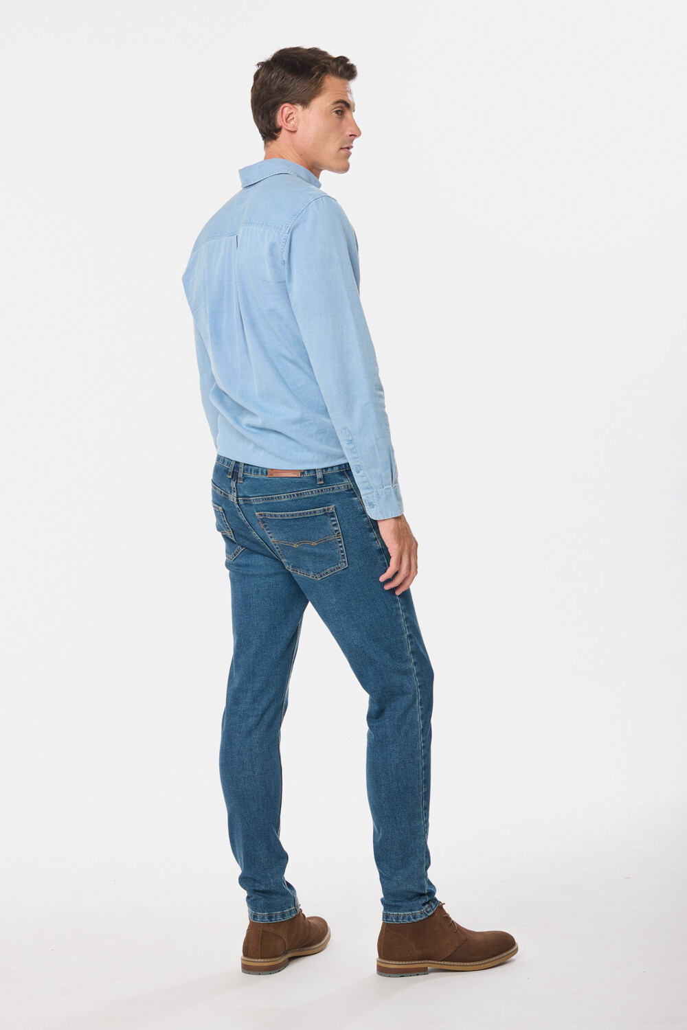 PANTALÓN DE JEAN SKINNY Azul