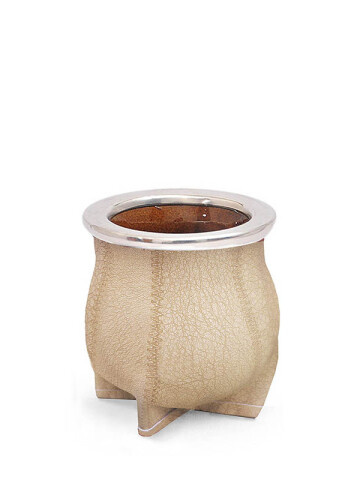 MATE DE CERÁMICA CHICO DELTA PATCH BEIGE