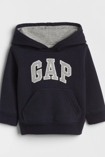 Buzo Canguro Logo Gap Toddler Niño Tapestry Navy