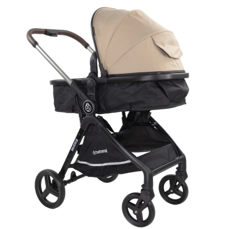 Bebesit Travel System Mars LX Baby Silla I-size + Base Beige Bebesit Travel System Mars LX Baby Silla I-size + Base Beige