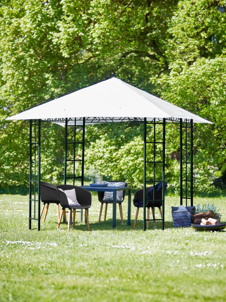 Gazebo FAABORG A3xL3xA2,65m blanco Gazebo FAABORG A3xL3xA2,65m blanco
