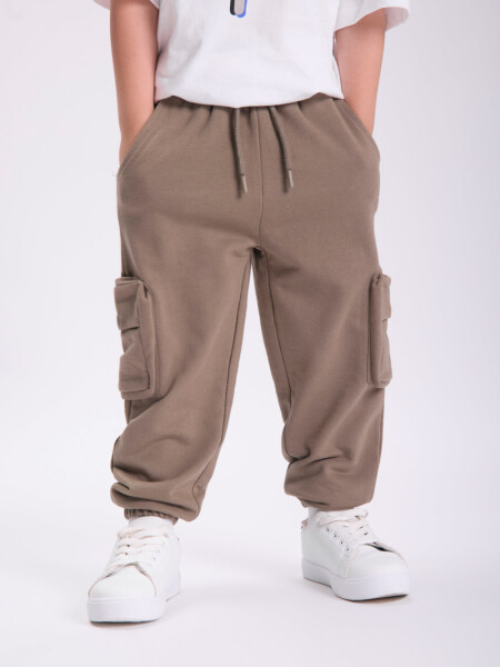 Pantalón deportivo cargo Verde