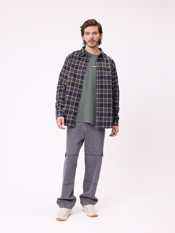 CAMISA VUNNI RUSTY Verde Oscuro