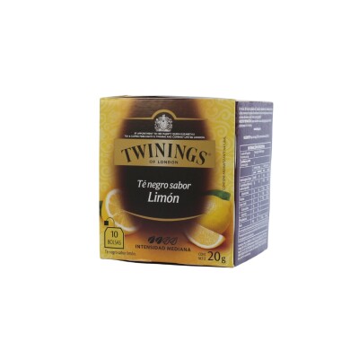 Té Negro Con Limón Twinings 10 Unidades Twinings Lemon Scented X10