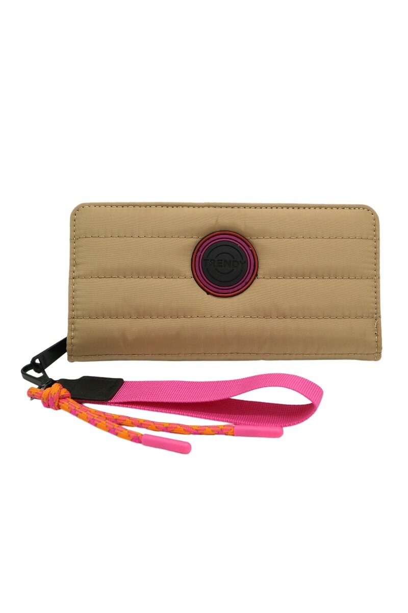 Billetera Trendy - Beige 