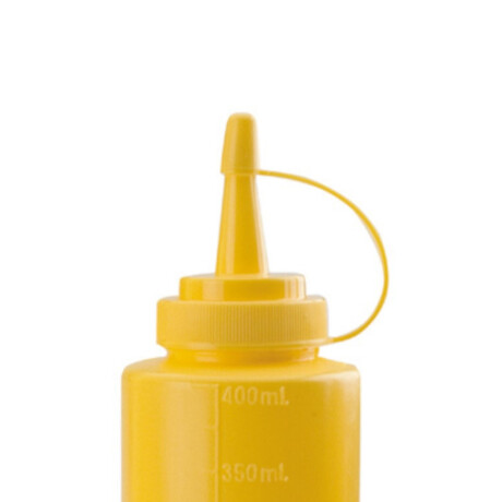 Pomo para Salsa de Plástico Amarillo 400 ml Pomo para Salsa de Plástico Amarillo 400 ml