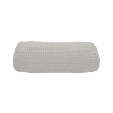Juego Colcha y Funda Piquet Dohler Queen 100% Algodón GRIS PLATA