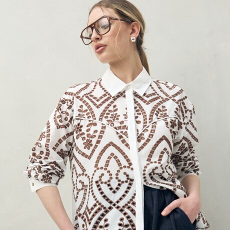 CAMISA LIVO Chocolate