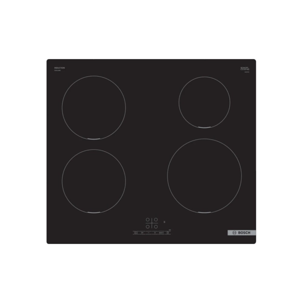 Anafe De Induccion 60cm 4 Zonas Bosch PUE611BB5E negro