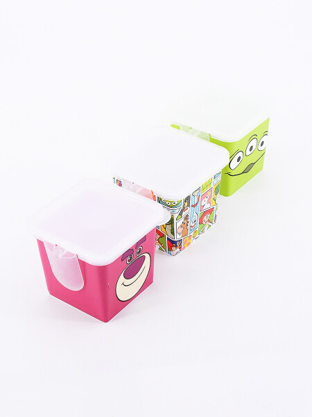 CONTENEDORES SET X 3 LOTSO MULTICOLOR