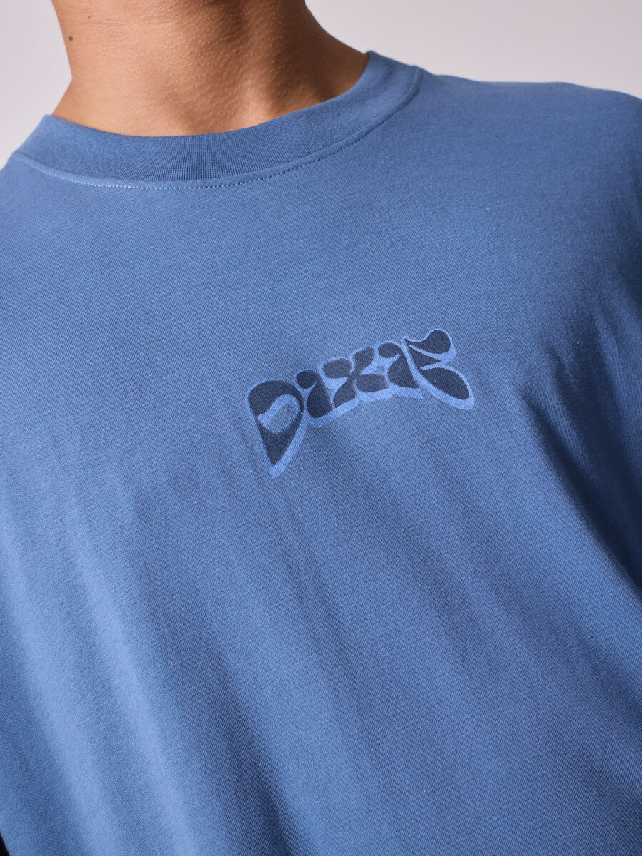 T-SHIRT LUFO DIXIE - Azul Piedra 
