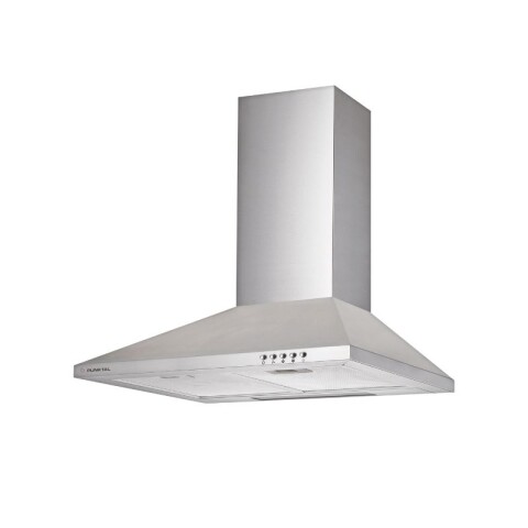 CAMPANA EXTRACTORA PIRAMIDAL 60CM PUNKTAL C/LUZ LED Acero