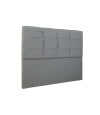 Respaldo London Plaza y Media Gris