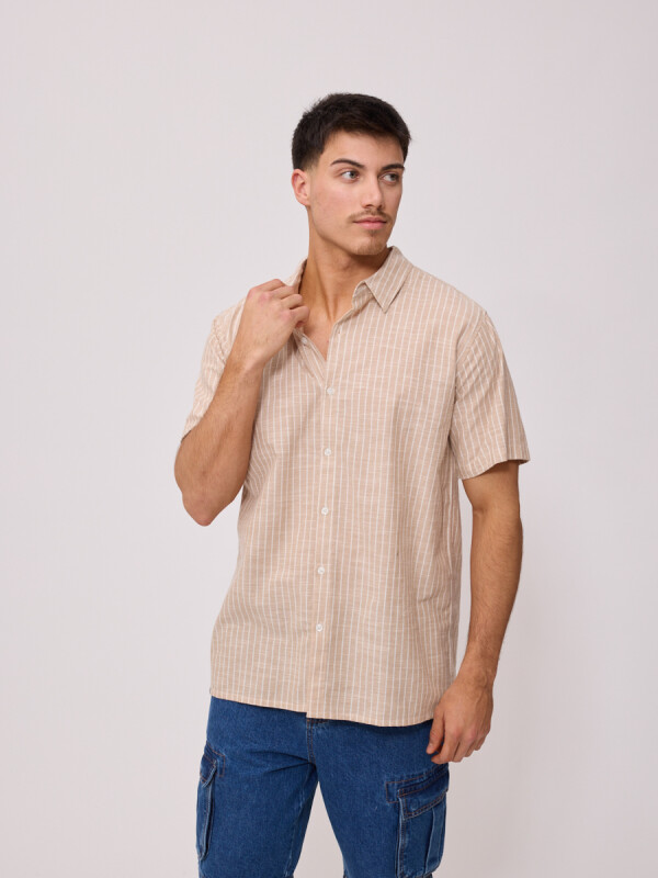 CAMISA VETA RUSTY Beige