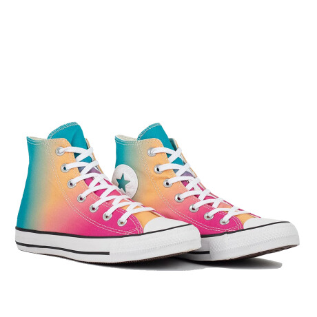 Championes Converse - CHUCK TAYLOR ALL STAR - A02627C FIRE OPAL/RAPID TEAL/ WHITE