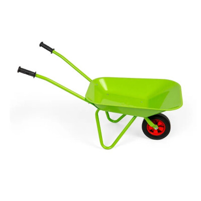 Carretilla para niños de metal verde Bigjigs Carretilla para niños de metal verde Bigjigs